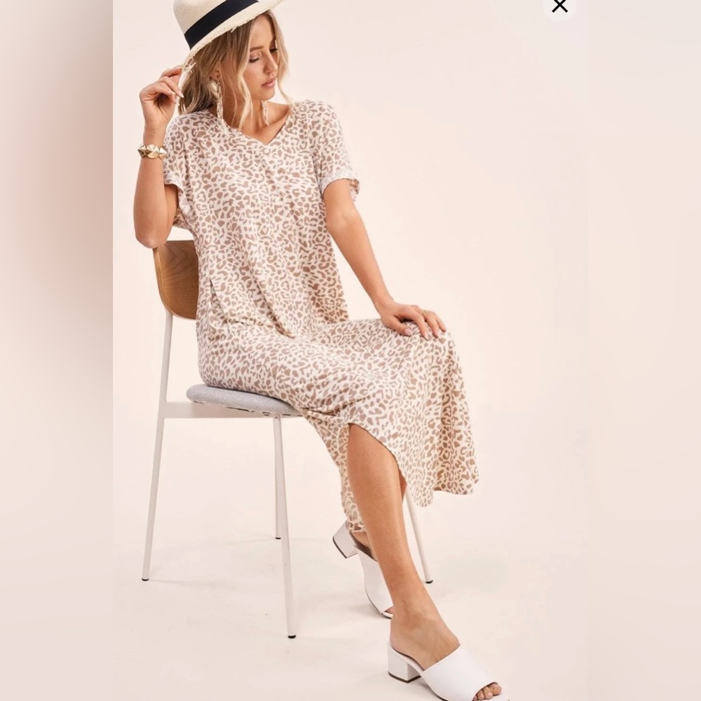 Animal Print Dress